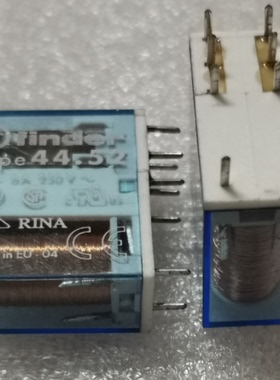 现货 TYPE44.52 进口Finder芬德继电器 24V 24VDC 8脚 6A 250VAC