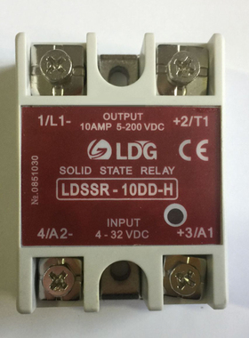 立得LDG固态继电器LDSSR-25DD-H(LDSSR-10DD-H,LDSSR-60DD-H)