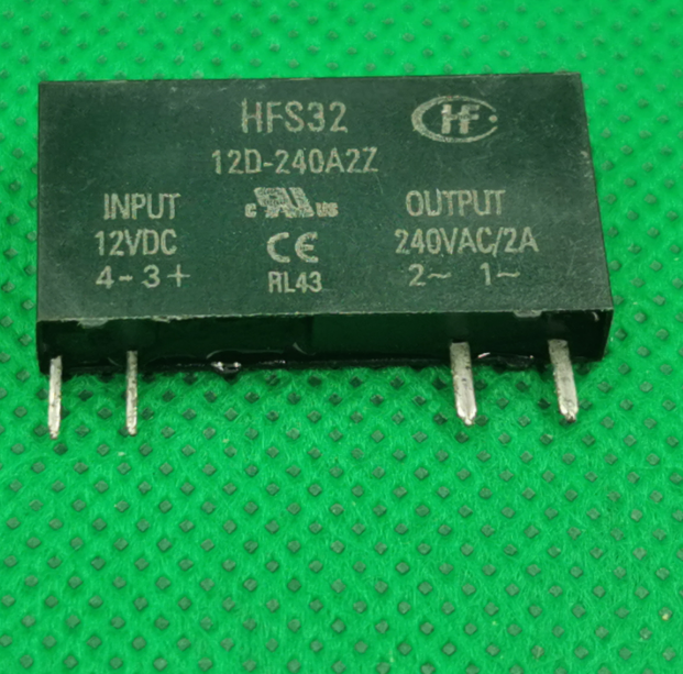 HFS32 12D-240A2Z 12VDC 宏发固态继电器 240VAC/2A