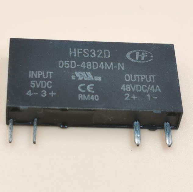 hfs32d 05d-48d4m-n 5vdc 宏发固态继电器 48vdc/4a