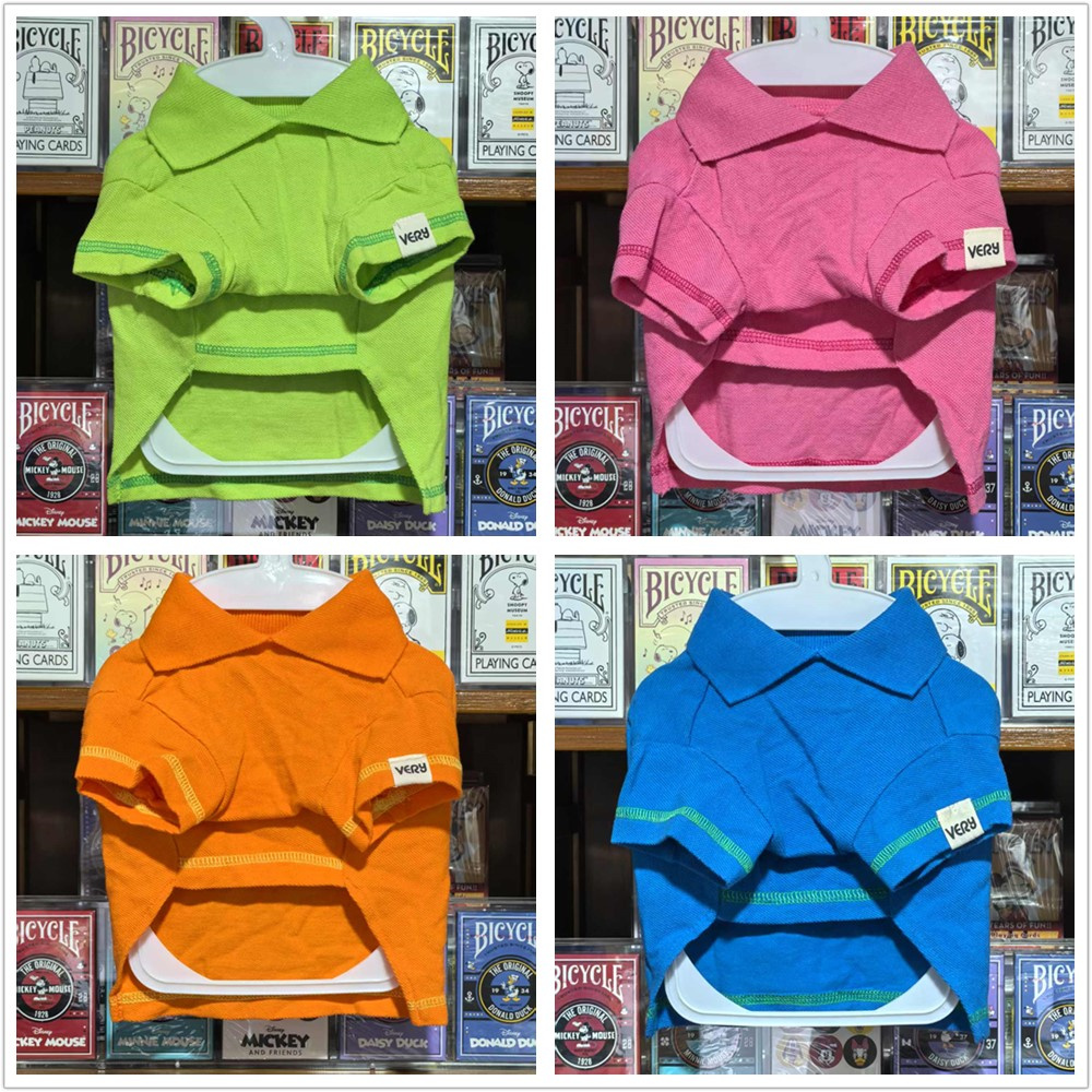 全棉宠物POLO衫狗狗衣服夏装法斗