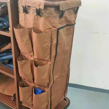酒店客房布草车布袋工作车布草袋宾馆帆布牛津布服务车清洁车加厚