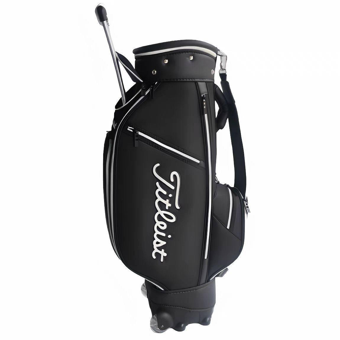 高尔夫球包新款高尔夫球袋防水标准球杆包拉杆带轮子球包男女通用