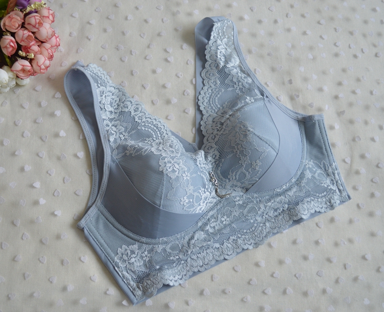 美背大码调整型运动风无钢圈文胸