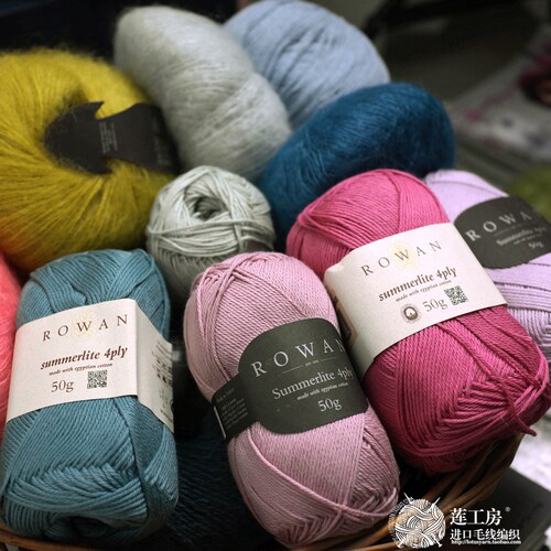 英国ROWAN埃及棉细棉线4PLY