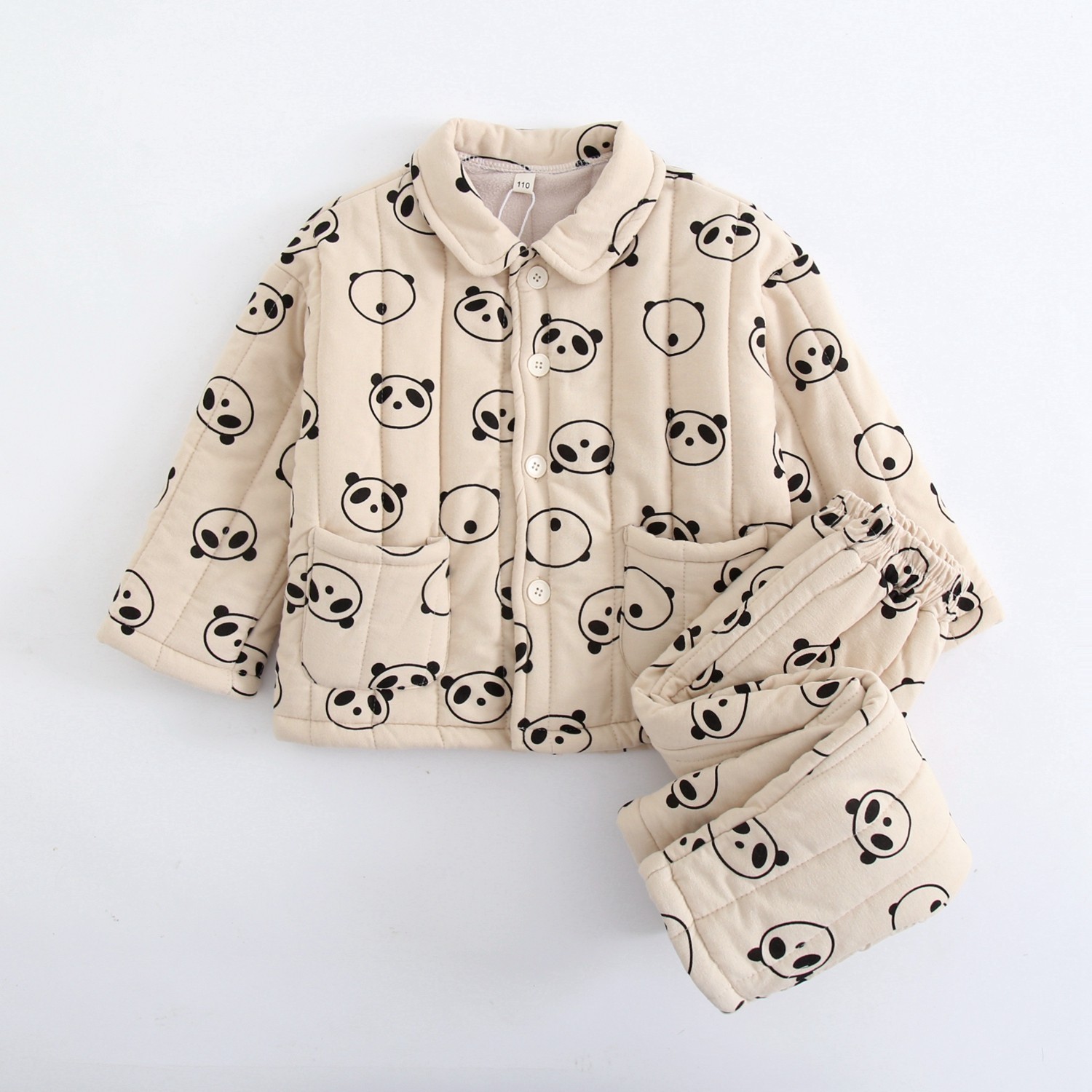 冬可爱宝宝加厚加绒纯棉保暖夹棉男孩男童睡衣套装儿童家居服新款,童装/婴儿装/亲子装,家居服套装,淘宝优惠券,粉丝福利购,淘宝优惠卷