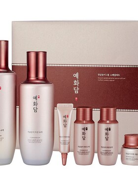 韩国人直邮TheFaceShop美人图YEHWADAM蕊花谭天参松茸自生护肤套