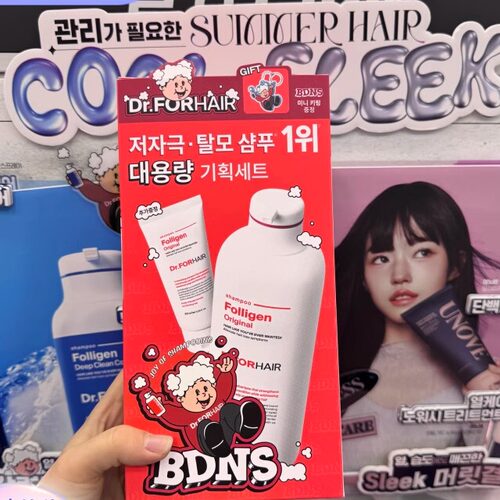 韩国直邮Dr.FORHAIR头皮深层清洁去角质控油韩国洗发水