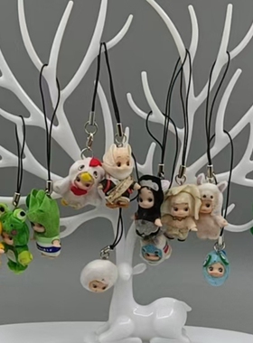 现货正版 日本中古 Kewpie 丘比娃娃玩具  锁匙手机挂饰 散货