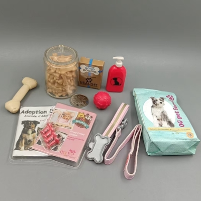 现货正版 BATTAT OG偶季娃娃小狗零食 狗粮 小女孩过家家玩具散货