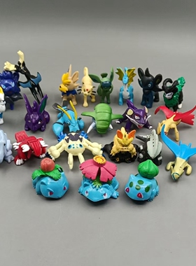 现货1 比卡丘 神奇宝贝 宠物小精灵 口袋妖怪 摆件模型 盒蛋散货