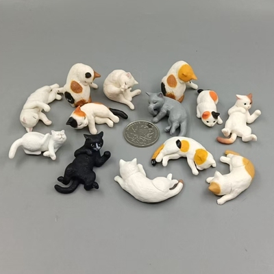 现货正版 Epoch 呆萌可爱小猫咪 屁屁各种造型 摆件扭蛋 散货 5号