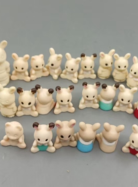 现货正版 森林贝儿家族 EPOCH 猫猫 小熊 过家家玩具 素体 散货