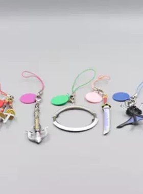 现货正版CAPCOM 扭蛋战国basara真田幸村伊达政宗武器Q版挂件散货