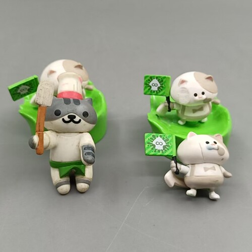 现货正版 TOMICA/多美卡 Q版 喷射战士2 裁判猫 摆件 扭蛋散货