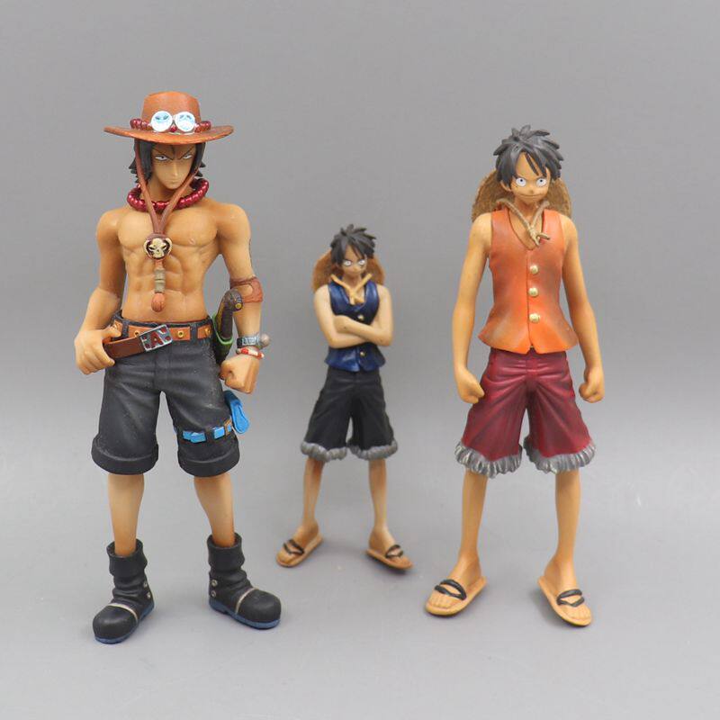 正版散货 Banpresto/眼镜厂 海贼王 路飞 艾斯 山治 手办 模型