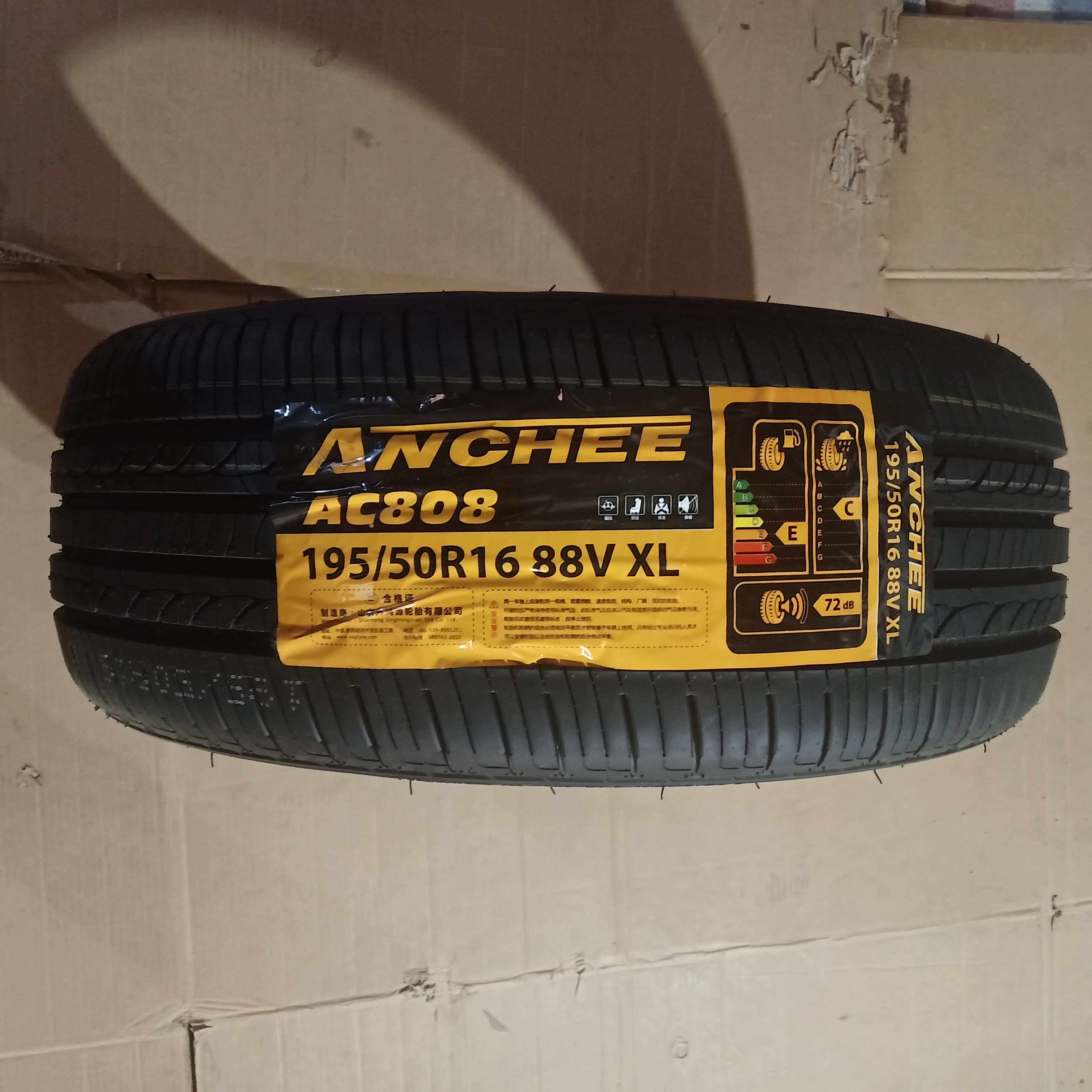 安驰轮胎195/50r16 88v xl ac808