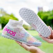 2025新款 男女碎钉ag长钉儿童学生成人训练小李子 c罗刺客14足球鞋