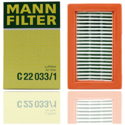 曼牌空滤空气滤芯C22033/1适配15-20款奔驰SMART Fortwo453空气格