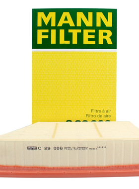 曼牌空滤空气滤芯C29006适配路虎极光发现神行神行者2风格滤清器