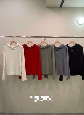 韩国东大门2025冬新品remaking时尚百搭连帽长袖宽松T恤女卫衣