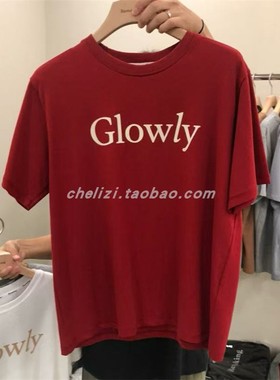 韩国东大门2025秋季新品Remaking休闲日常百搭圆领英文字母T恤