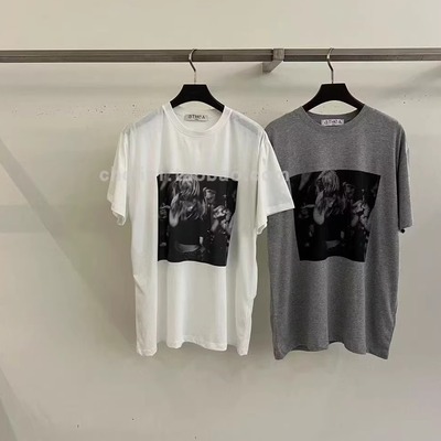 韩国东大门2025秋季新品ATHEA创意图案印花宽松个性百搭短袖T恤