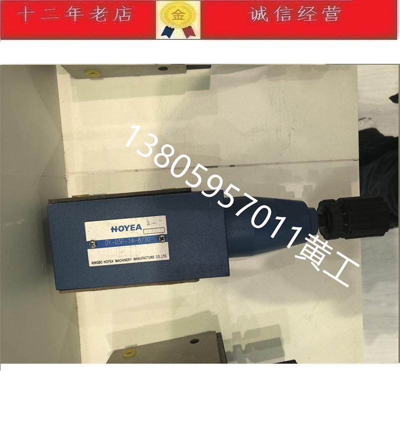 HOYEA叠加式溢流阀DY-03P-14-8/70 DY-02P-14-8/70 21