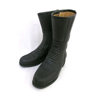 真皮靴子 JUNYA 赛车靴 黑色 日本制 WATANABE×KADOYA