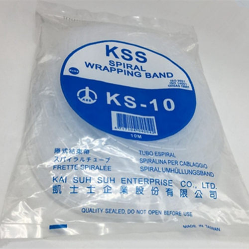 原装正品台湾KSS凯士士卷式结束带白色KS-10缠绕管10M黑色KS-10BK