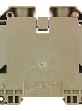 WDU70N/35 大电流导轨式接线端子排 魏德米勒W接线端子9512190000