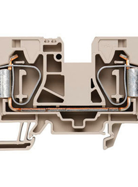 魏德米勒接线端子 ZDU16 弹簧式接线端子排 16mm2 货号1745230000