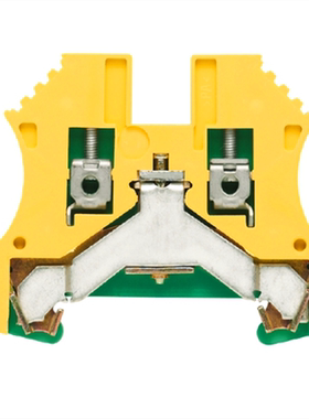 WPE2.5魏德米勒2.5平方直通式黄绿接线端子WDU配套接地1010000000