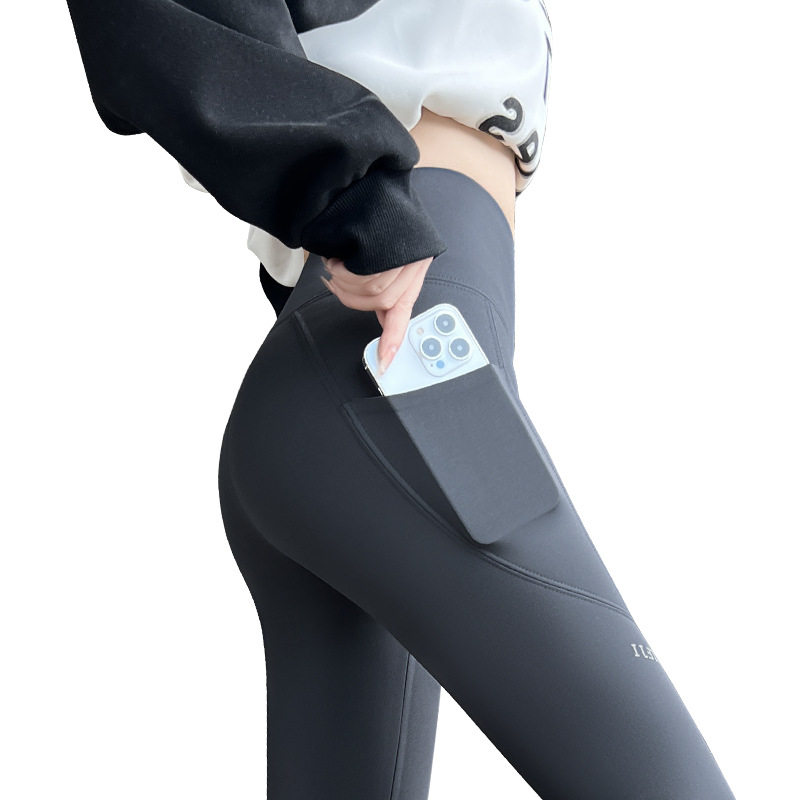 巨好看百搭的鲨鱼裤女款2026春秋装新款高腰提臀运动健身打底裤子