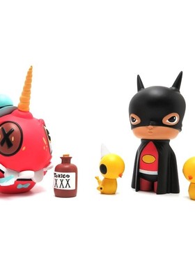 潮玩手办 Kathie Olivas x Brandt Peters The Bat Boy 黑色款