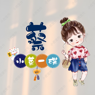 微信快手小红书抖音直播间同款姓氏谐音梗头像背景图壁纸定制设计