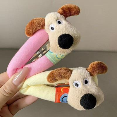 掌门狗海绵发夹女前额侧边刘海夹