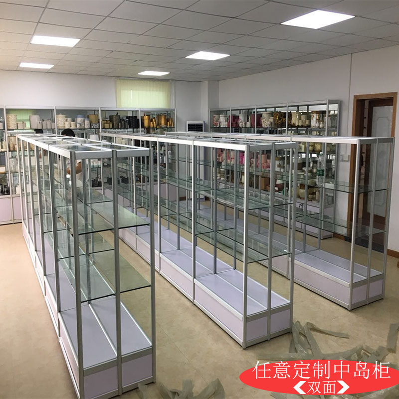 药店保健品展示柜古董陶瓷货架五金配件模型玩具陈列奖杯奖品展示