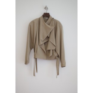 垂坠围巾套头上衣 RECTO RW26SWJP001