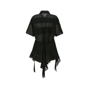 YCH S26TO10071 垂坠下摆上衣