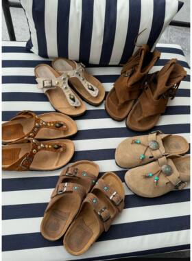 TAJI 女式托鞋 YUMA/SLAVE/SABOT/BUCKLE