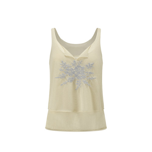SWAYING/KNIT 提花两件套吊带背心 SW26PF1T02