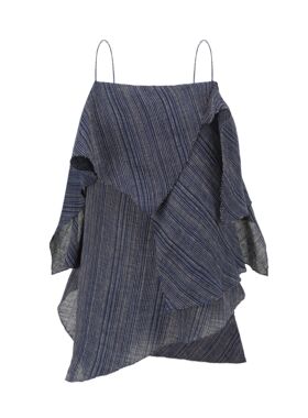 SWAYING KNIT 不规则吊带背心 SW26SS1T06C2S