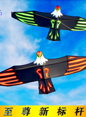 飞悦风筝板鹰老鹰风筝PA31伞布 微风抗大风