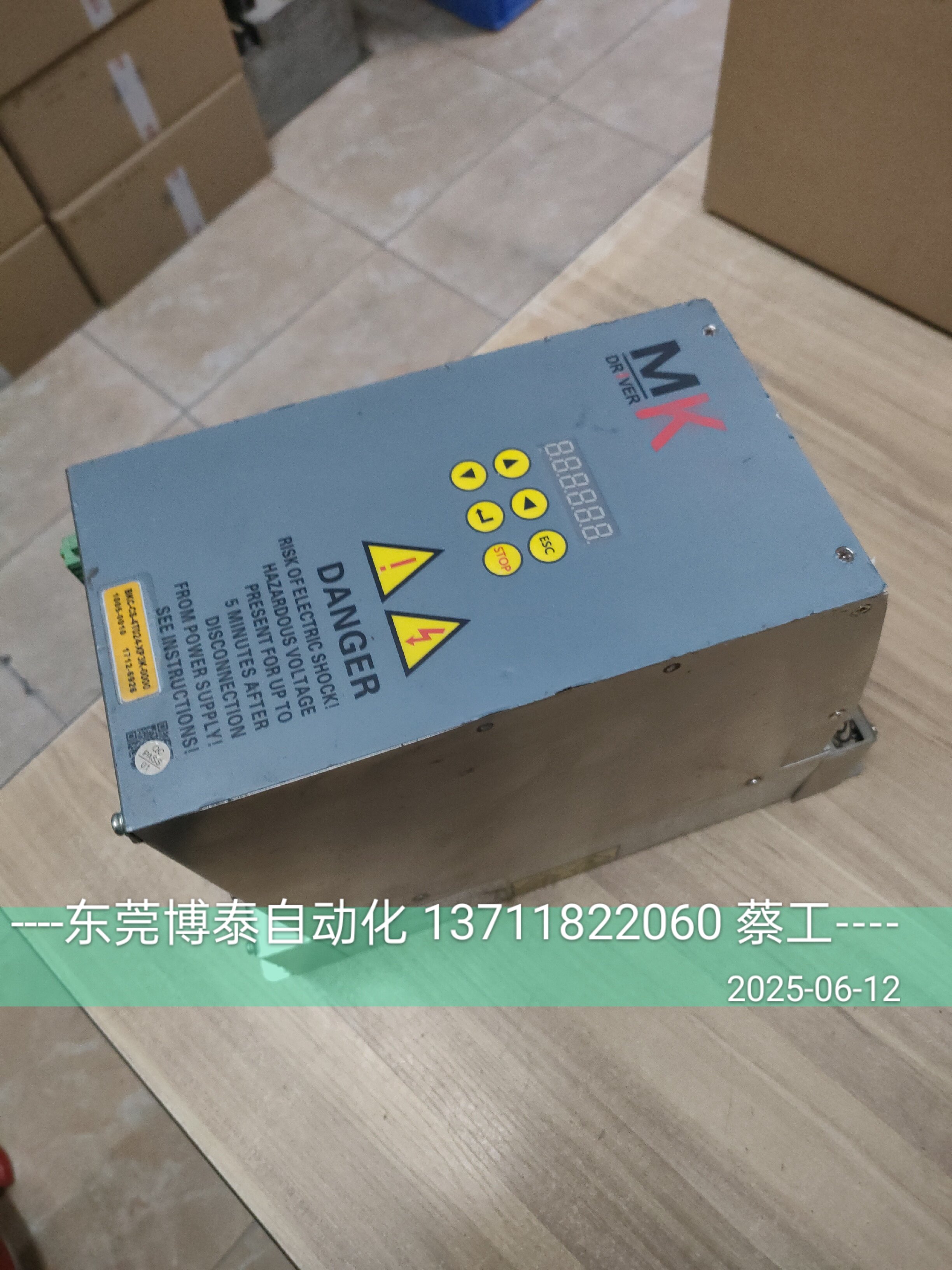 原装拆机 MK伺服驱动器 变频器 BKC-CS-4T024-XP3K-0000 包好现货