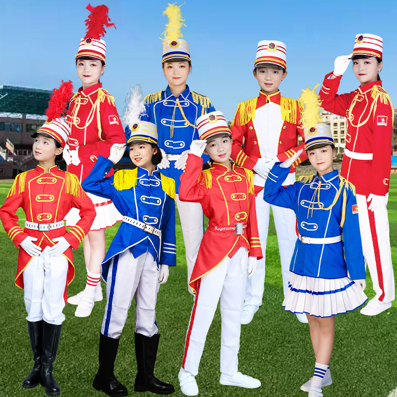 中小学生鼓号队服装鼓乐队服装