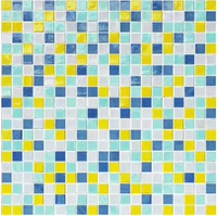 11412 Стеклянная мозаичная смесь стеклянной ледниковой нефриты