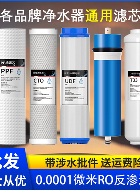 汉蓝PP棉活性炭阻垢RO膜UF滤芯
