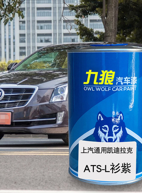 九狼汽车漆凯迪成拉克品漆改色4S店原喷漆ATS衫紫幻白绅灰柚红色