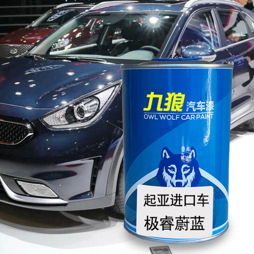 九狼汽车漆起成品亚漆原车漆补色极睿蔚蓝霸锐咖啡棕珍珠白铂金灰